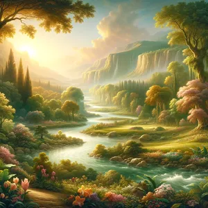 13. Navnet på den andre elven er Gihon; det er den som renner rundt hele landet Kusj.