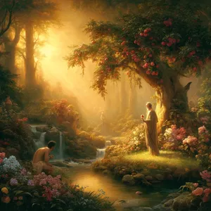 17. men av kunnskapens tre om godt og ondt skal du ikke spise, for den dagen du spiser av det, skal du visselig dø.