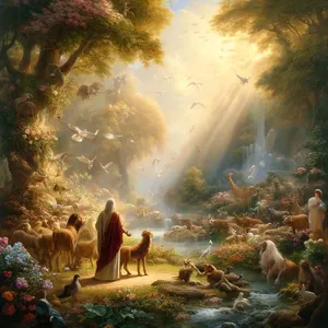 18. Og Herren Gud sa: Det er ikke godt for mennesket å være alene; jeg vil lage en hjelper som er hans motpart.