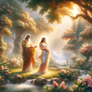 22. Og Herren Gud bygde en kvinne av ribbenet som han hadde tatt fra mannen, og førte henne til mannen.