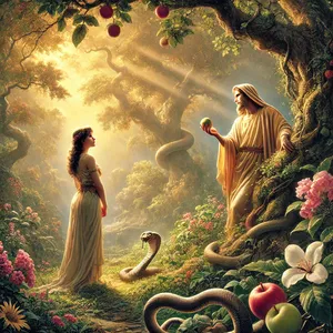 3. men om frukten på treet som står midt i hagen, har Gud sagt: Dere skal ikke ete av den, heller ikke røre den, for at dere ikke skal dø.